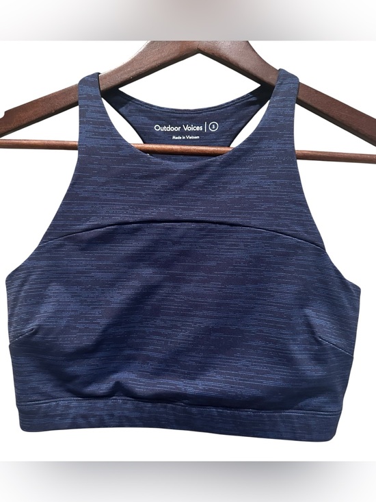 Outdoor Voices Other - Outdoor Voices TechSweat Move Free Crop Top Blue Women’s Size Small